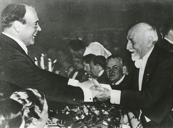 Premio Nobel a Luigi Pirandello il 10 dicembre 1934 - Festeggiamenti