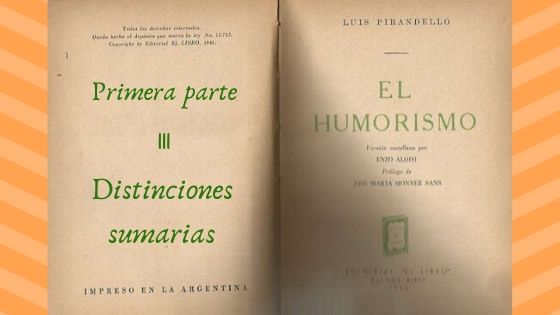 El Humorismo - Primera parte - III
