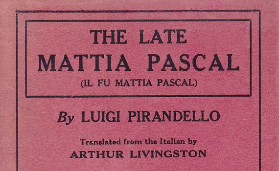 1904 – The Late Mattia Pascal